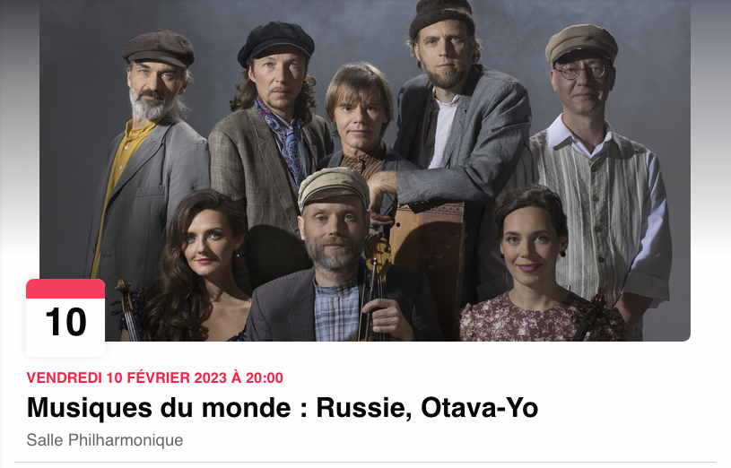 Musiques du monde : Russie, Otava-Yo.